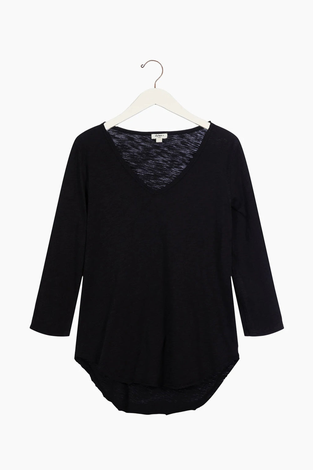 3/4 SLEEVE DEEP-V TOP - Kingfisher Road - Online Boutique