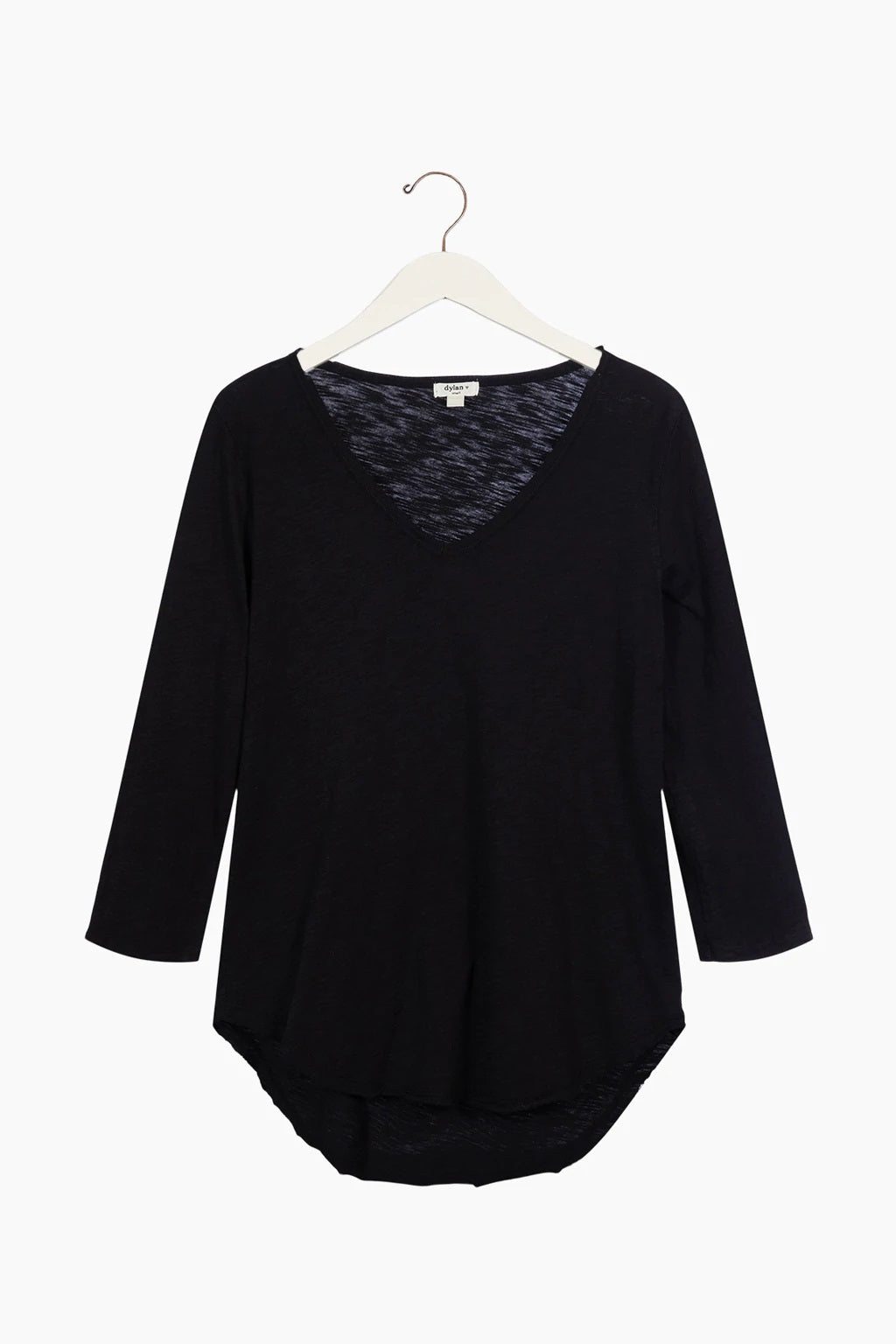 3/4 SLEEVE DEEP-V TOP - Kingfisher Road - Online Boutique