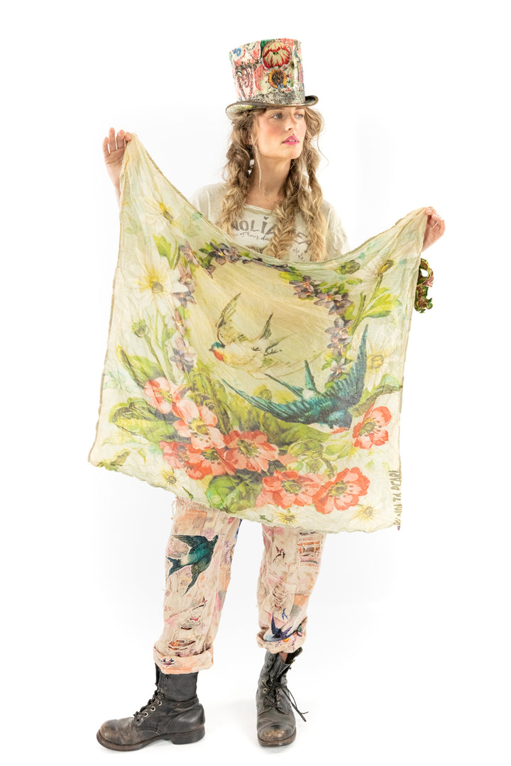 BIRDY BANDANA SCARF - Kingfisher Road - Online Boutique