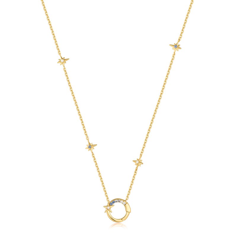 STAR CHARM CONNECTOR NECKLACE-GOLD - Kingfisher Road - Online Boutique
