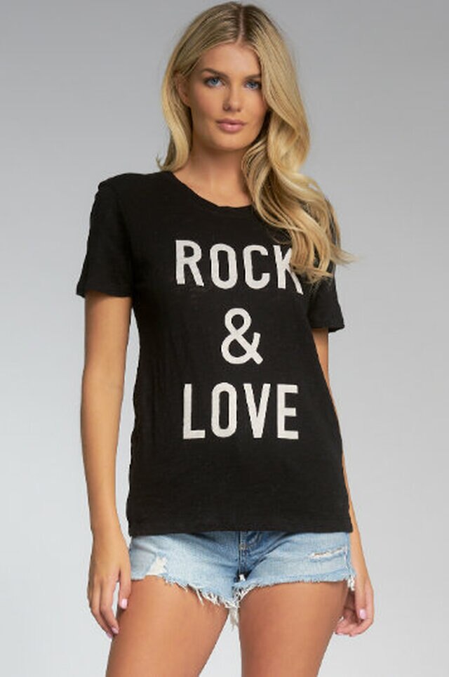 ROCK & LOVE TEE - Kingfisher Road - Online Boutique