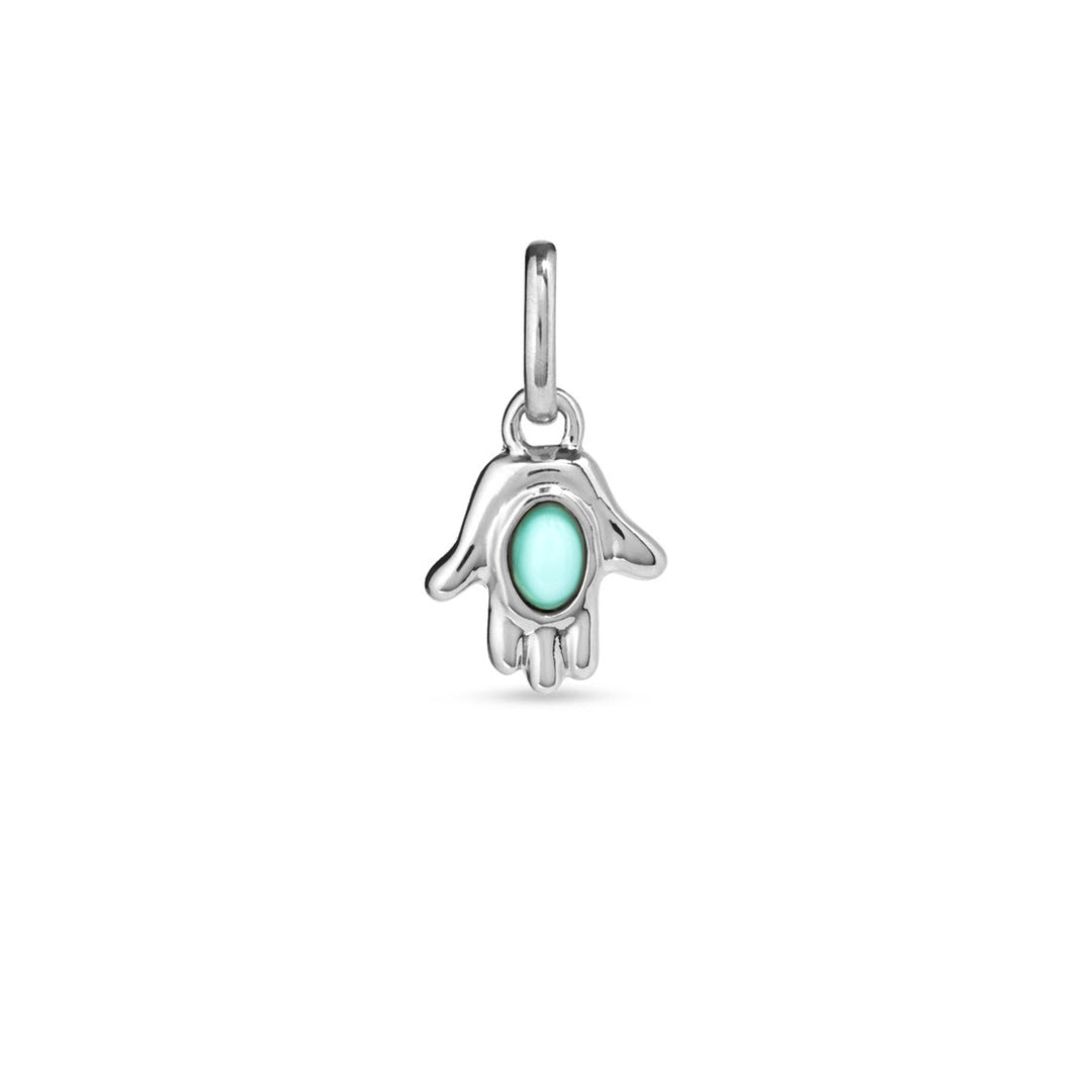 HAMSA CHARM-SILVER - Kingfisher Road - Online Boutique