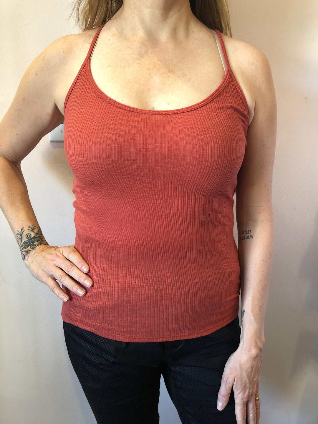 Charlene Cami Tank - Red Clay - Kingfisher Road - Online Boutique