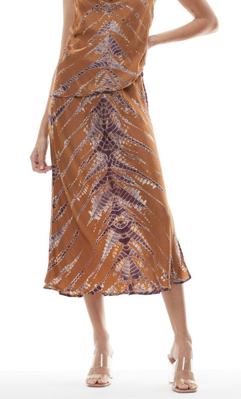 FELICITY SKIRT-WHOLE GRAIN SAVANNAH WASH - Kingfisher Road - Online Boutique