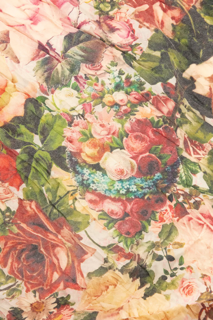 FLORAL PRINT BANDANA SCARF - NECTAR - Kingfisher Road - Online Boutique