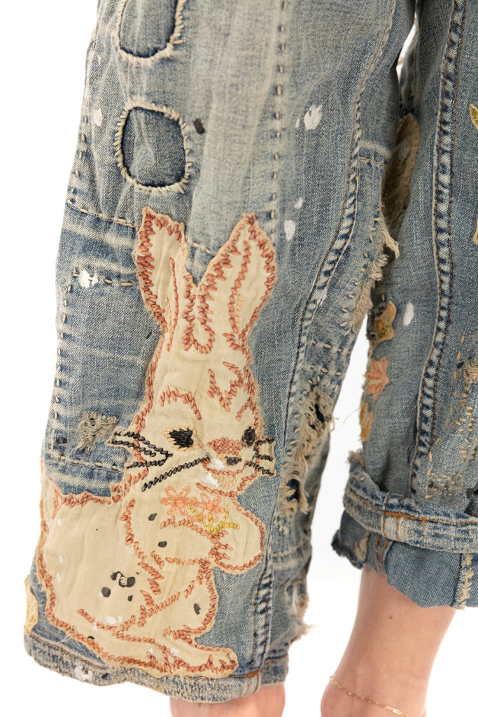 BE A POEM MINERS DENIMS-WASHED INDIGO - Kingfisher Road - Online Boutique