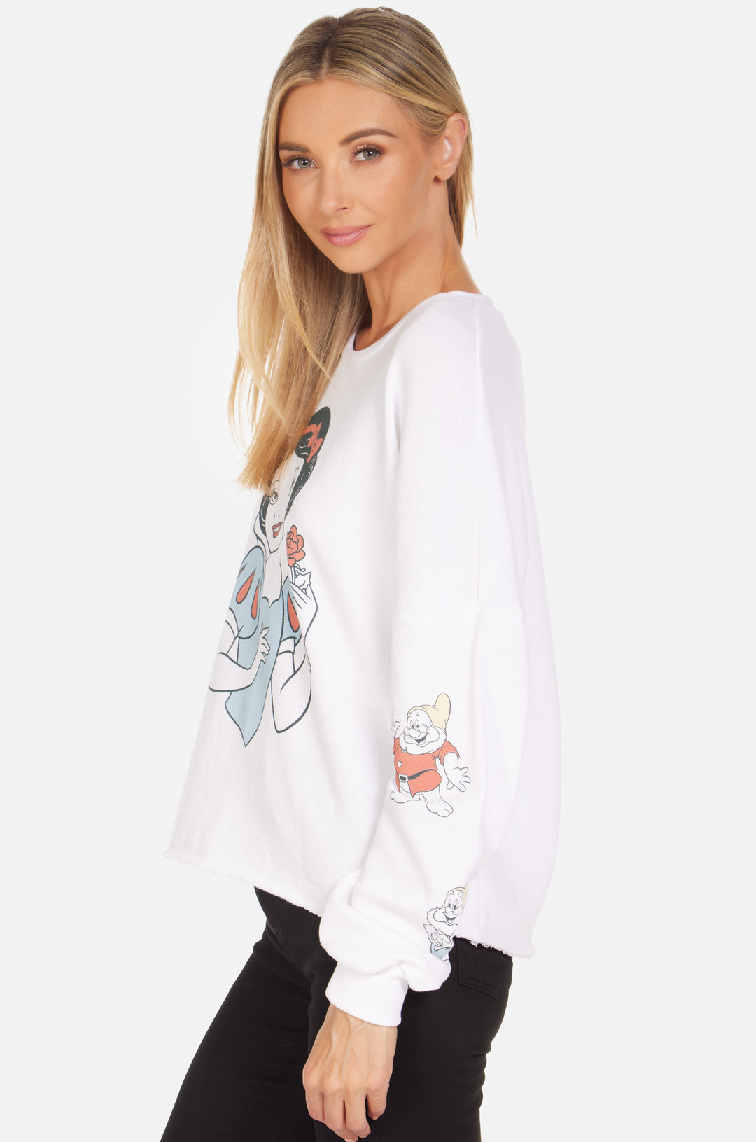 WHITE LEE SNOW WHITE CROP PULLOVER - Kingfisher Road - Online Boutique