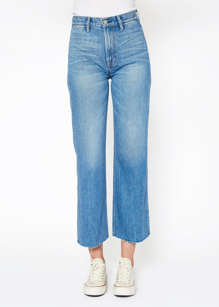 QUEEN WIDE LEG CROP DENIM-LAWRENCE - Kingfisher Road - Online Boutique