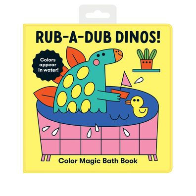 RUB-A-DUB DINOS! BATH BOOK - Kingfisher Road - Online Boutique