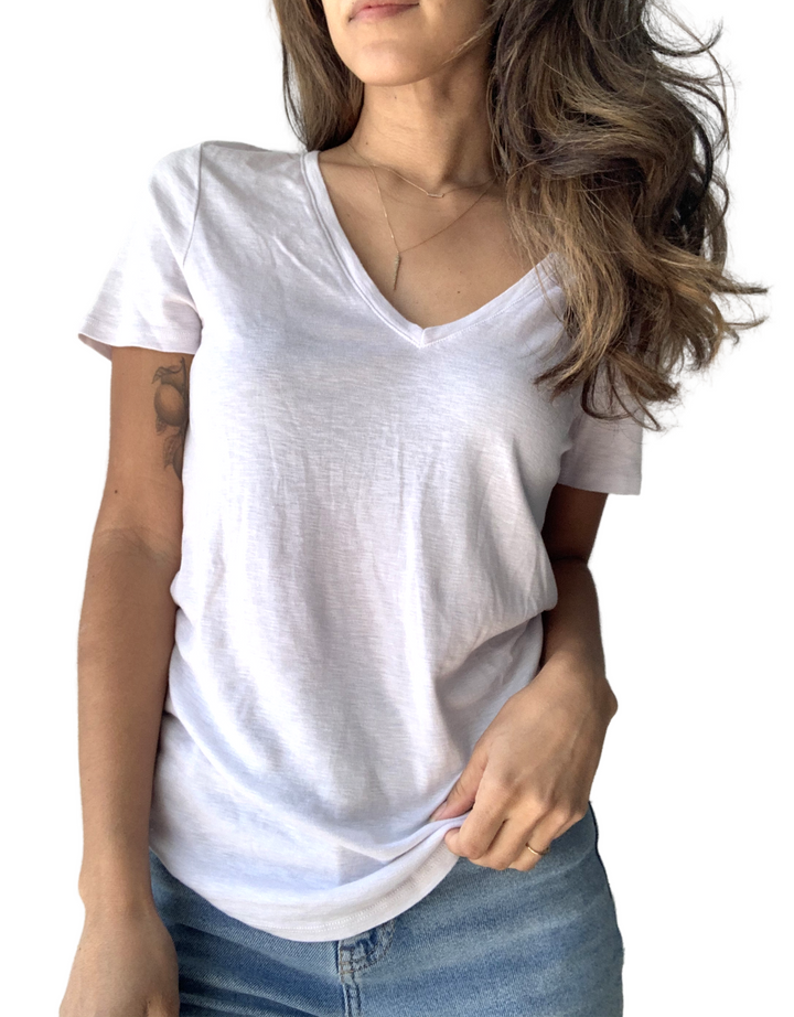 NIA V-NECK TEE - Kingfisher Road - Online Boutique