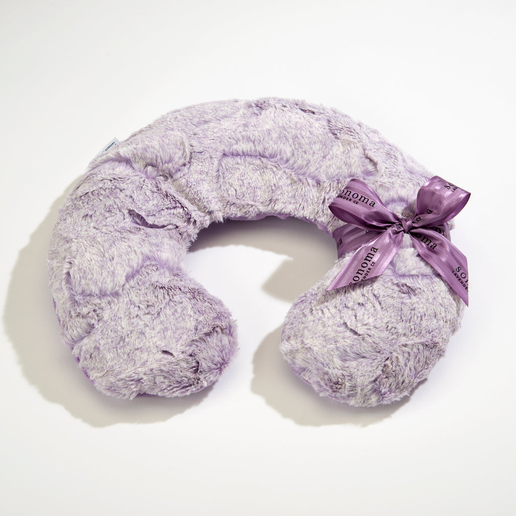 ASTER HEATHER LAVENDER NECK PILLOW