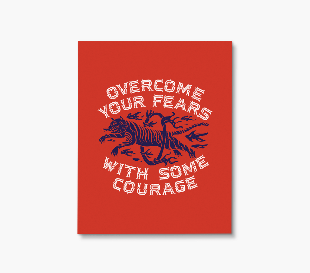 OVERCOME FLAT LAY NOTEBOOK - Kingfisher Road - Online Boutique