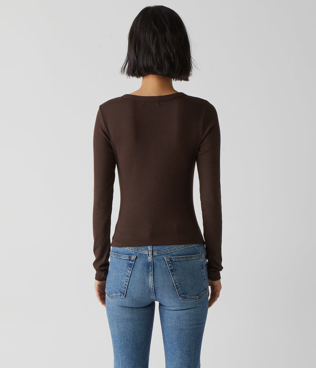 MINKA RUCHED HOOK AND EYE TEE-JAVA - Kingfisher Road - Online Boutique