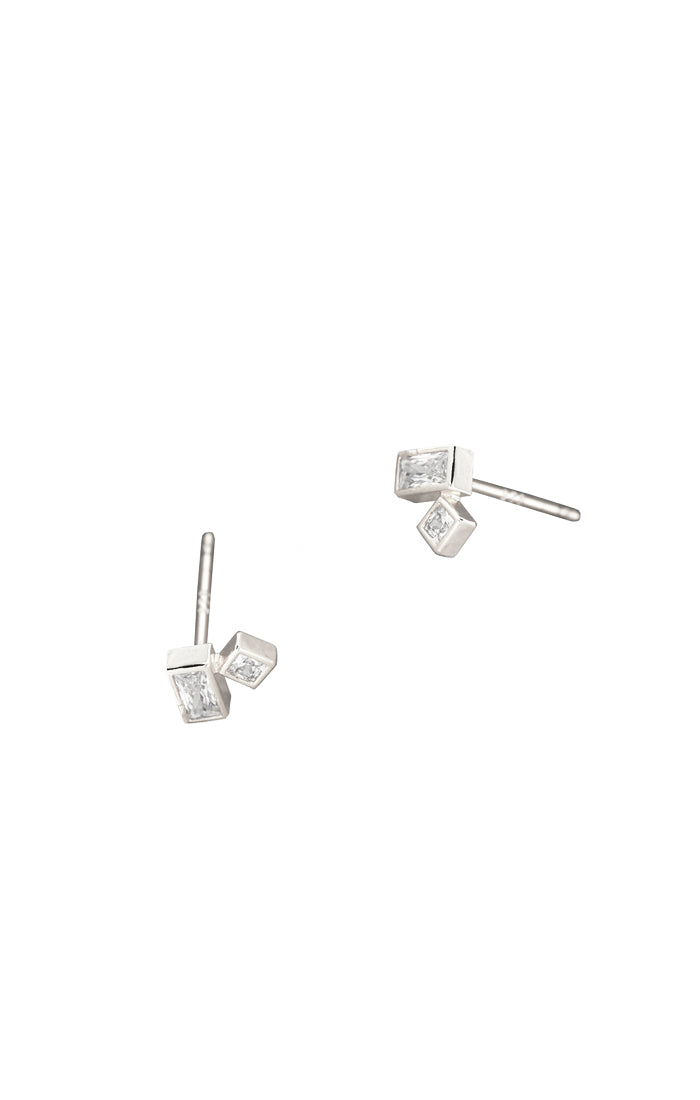 RECTANGLE/SQUARE STUDS - Kingfisher Road - Online Boutique