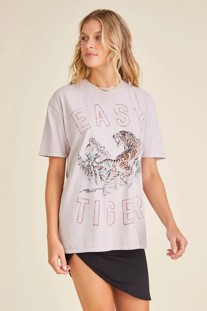 EASY TIGER OVERSIZED TEE - Kingfisher Road - Online Boutique