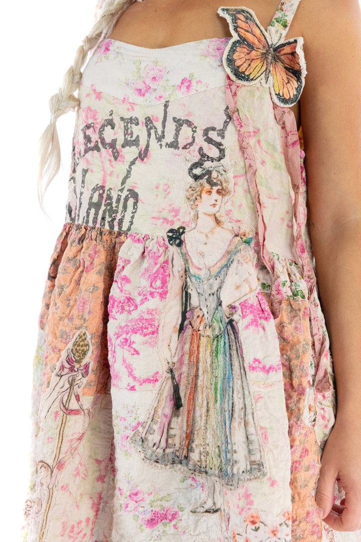 PATCHWORK MIELAH SLIP DRESS-FAIRYLAND - Kingfisher Road - Online Boutique