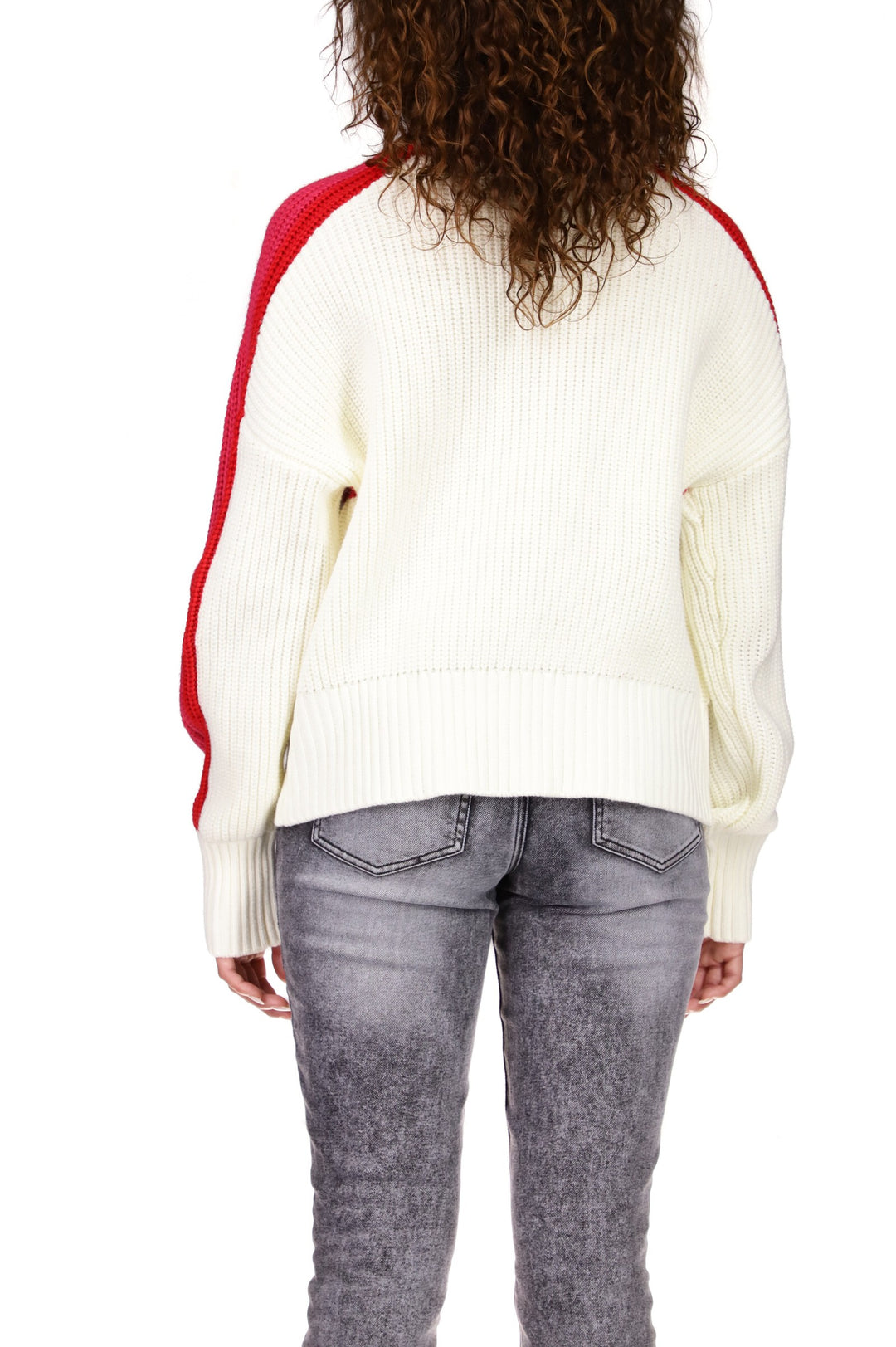 CRUISE SWEATER - CREME MULTI - Kingfisher Road - Online Boutique