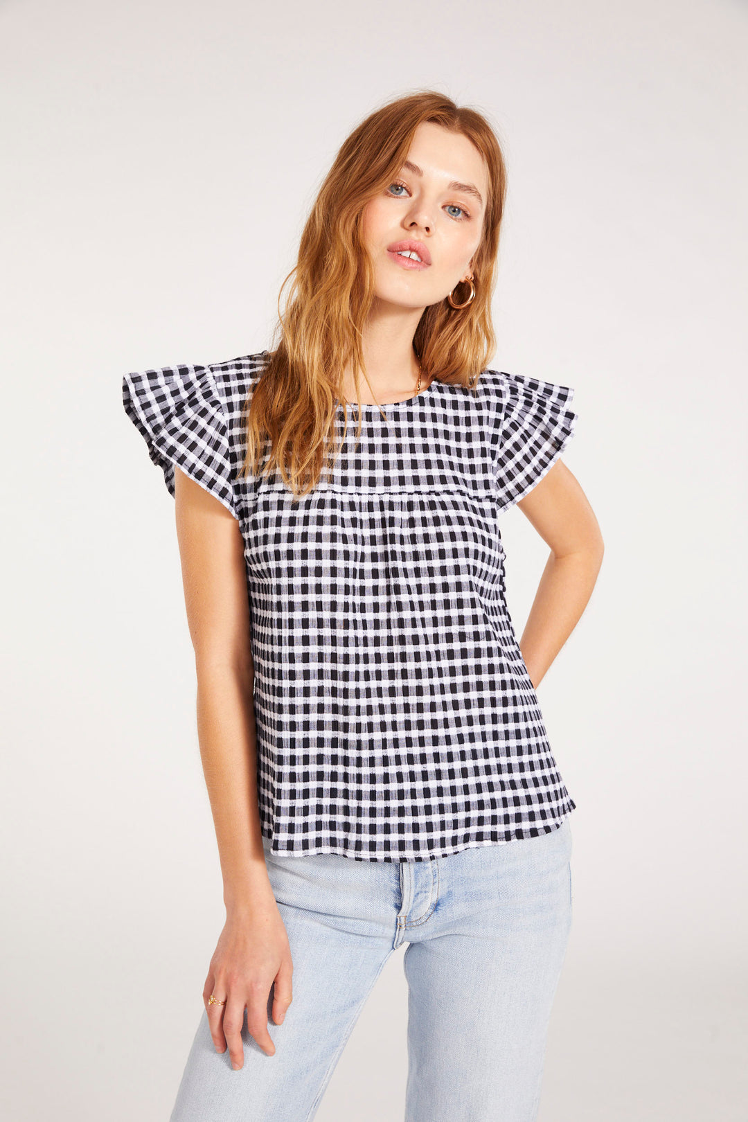CHECK MATE TOP - Kingfisher Road - Online Boutique