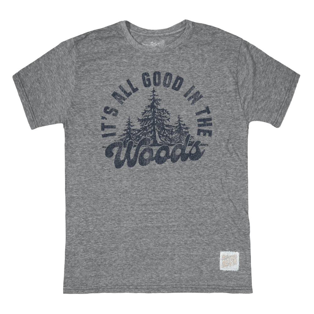 ALL GOOD IN THE WOODS TEE - GREY - Kingfisher Road - Online Boutique