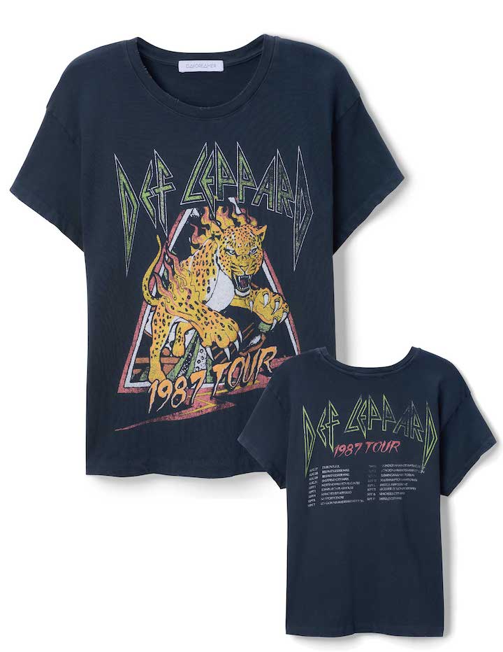 DEF LEPPARD 1987 TOUR TEE - Kingfisher Road - Online Boutique