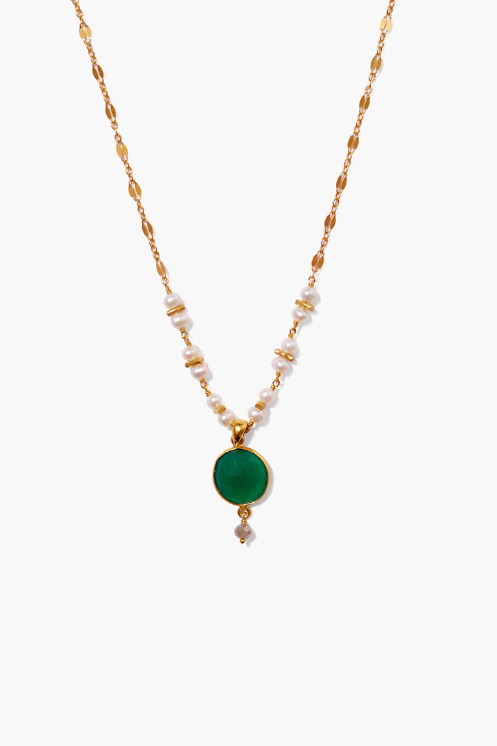WHITE PEARL MIX WITH FRESHWATER PEARL NECKLACE - Kingfisher Road - Online Boutique