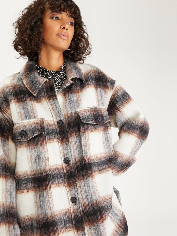 FOLSOM PLAID TOWN JACKET - Kingfisher Road - Online Boutique