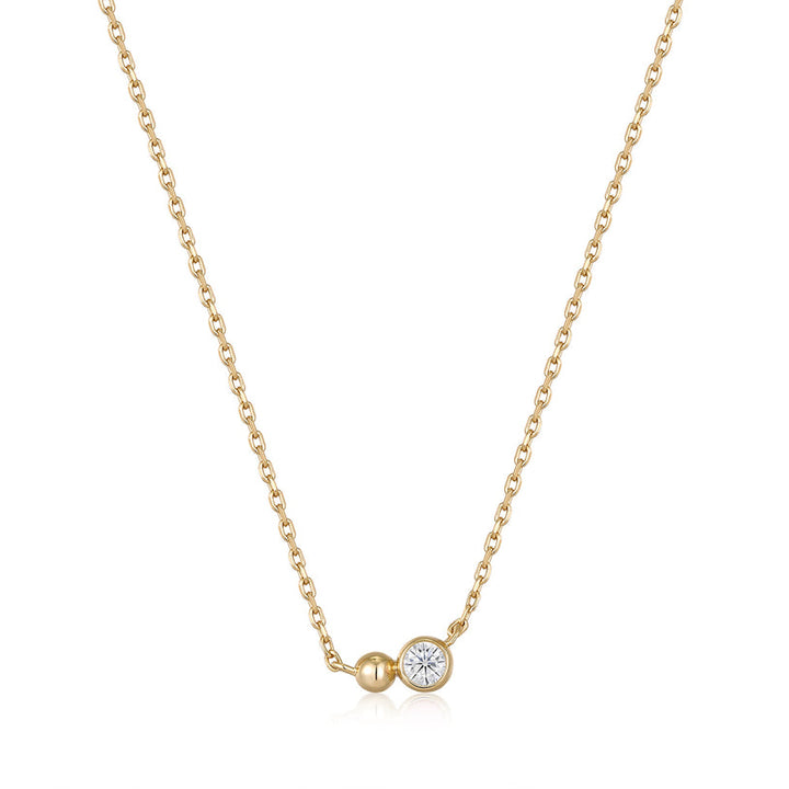 ORB SPARKLE PENDANT NECKLACE-GOLD - Kingfisher Road - Online Boutique