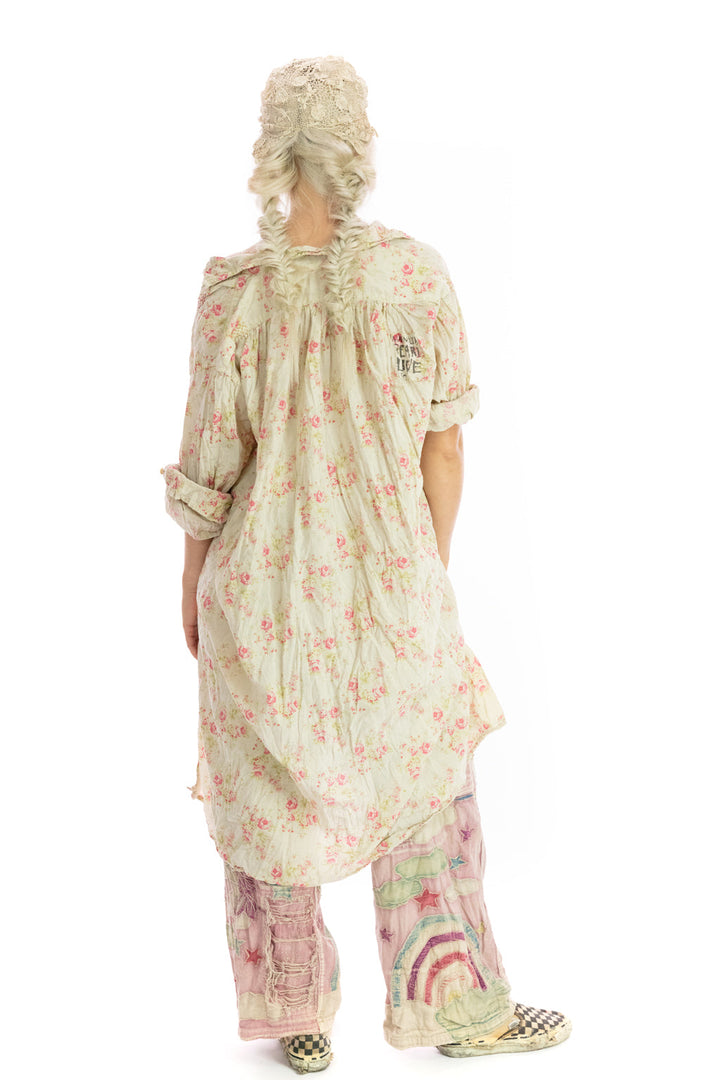 PRINT CORDELIA NIGHT SHIRT-LAKE OF ROSES - Kingfisher Road - Online Boutique