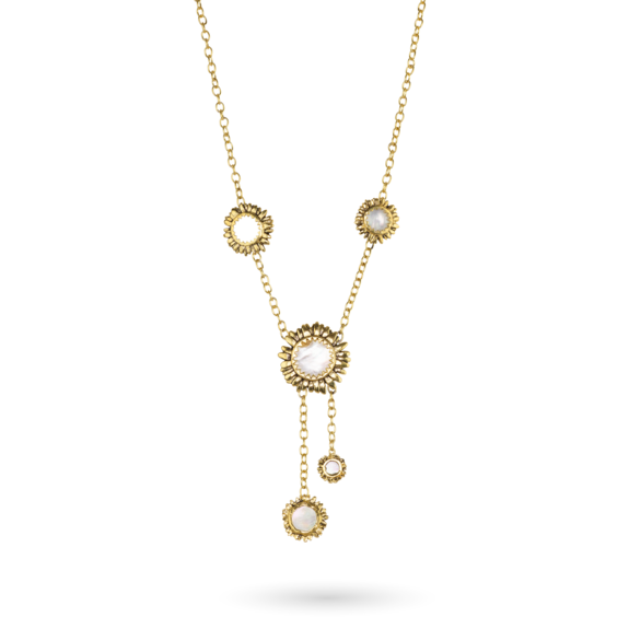 MOON DAISY NECKLACE - Kingfisher Road - Online Boutique