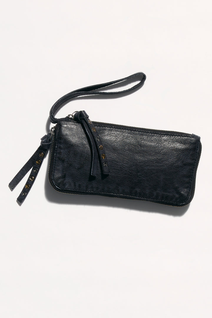 DISTRESSED WALLET-BLACK - Kingfisher Road - Online Boutique