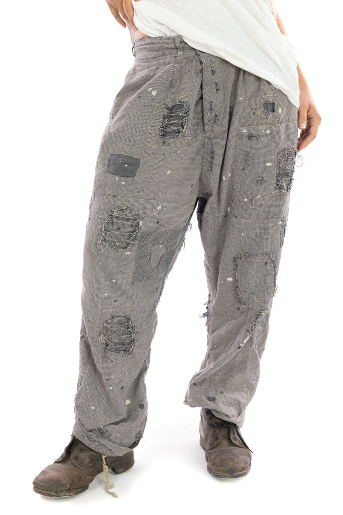 CHECK CHARMIE TROUSER-OZZY - Kingfisher Road - Online Boutique