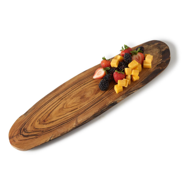 GATHER SERVING BOARD W/ EMBROIDERED DISH TOWEL - Kingfisher Road - Online Boutique