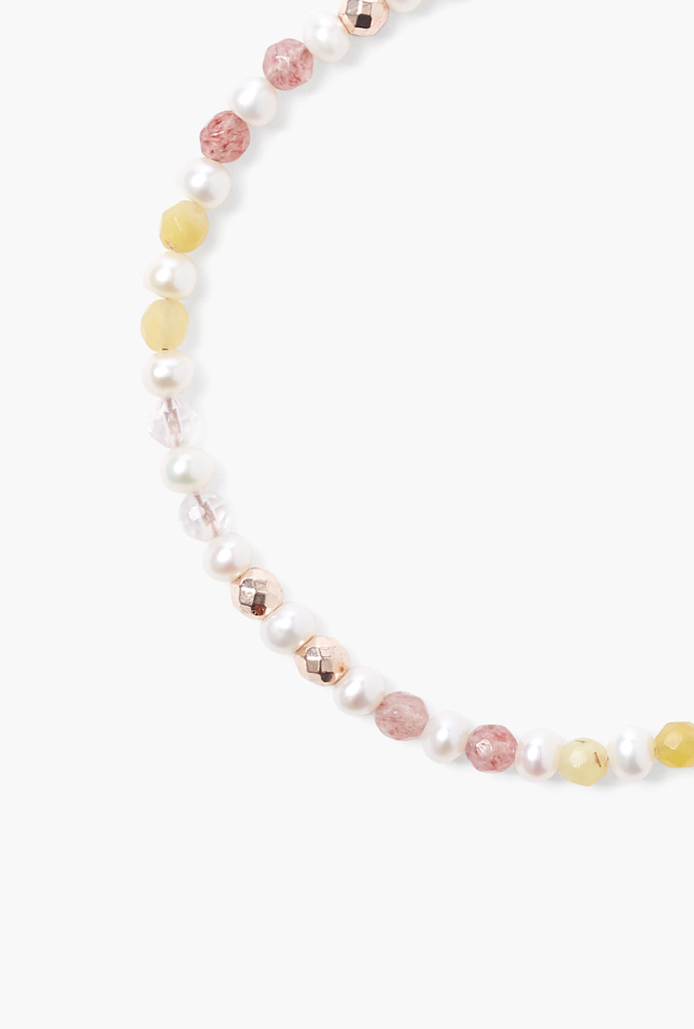PEARL BEADS ADJUSTABLE ANKLET - Kingfisher Road - Online Boutique