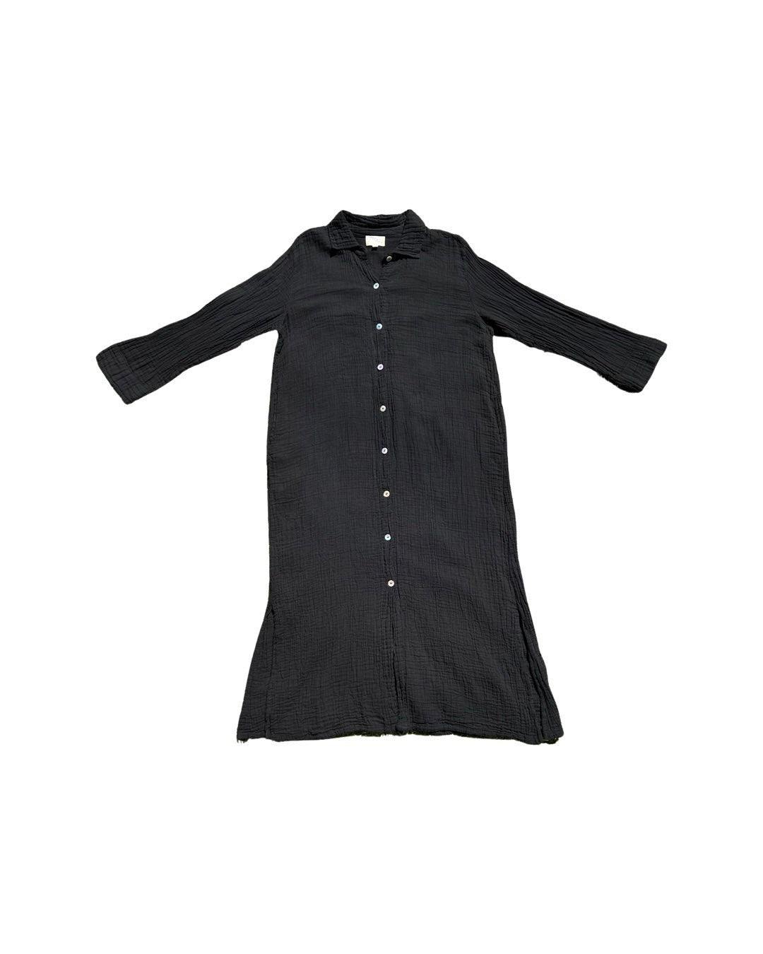 BLACK SHELL SHIRT DRESS - Kingfisher Road - Online Boutique