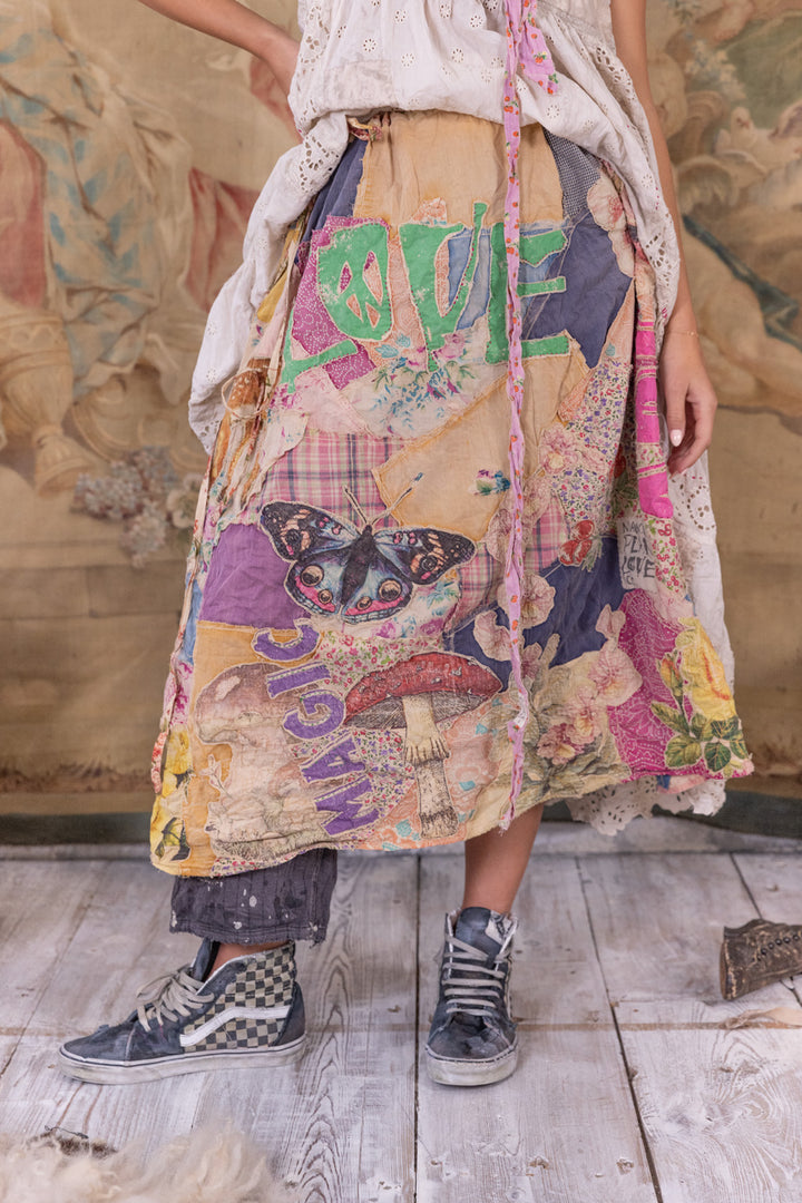 PATCHWORK FAIRYTALE SKIRT - Kingfisher Road - Online Boutique