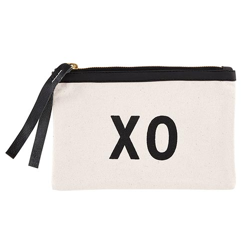 XO CANVAS POUCH - Kingfisher Road - Online Boutique