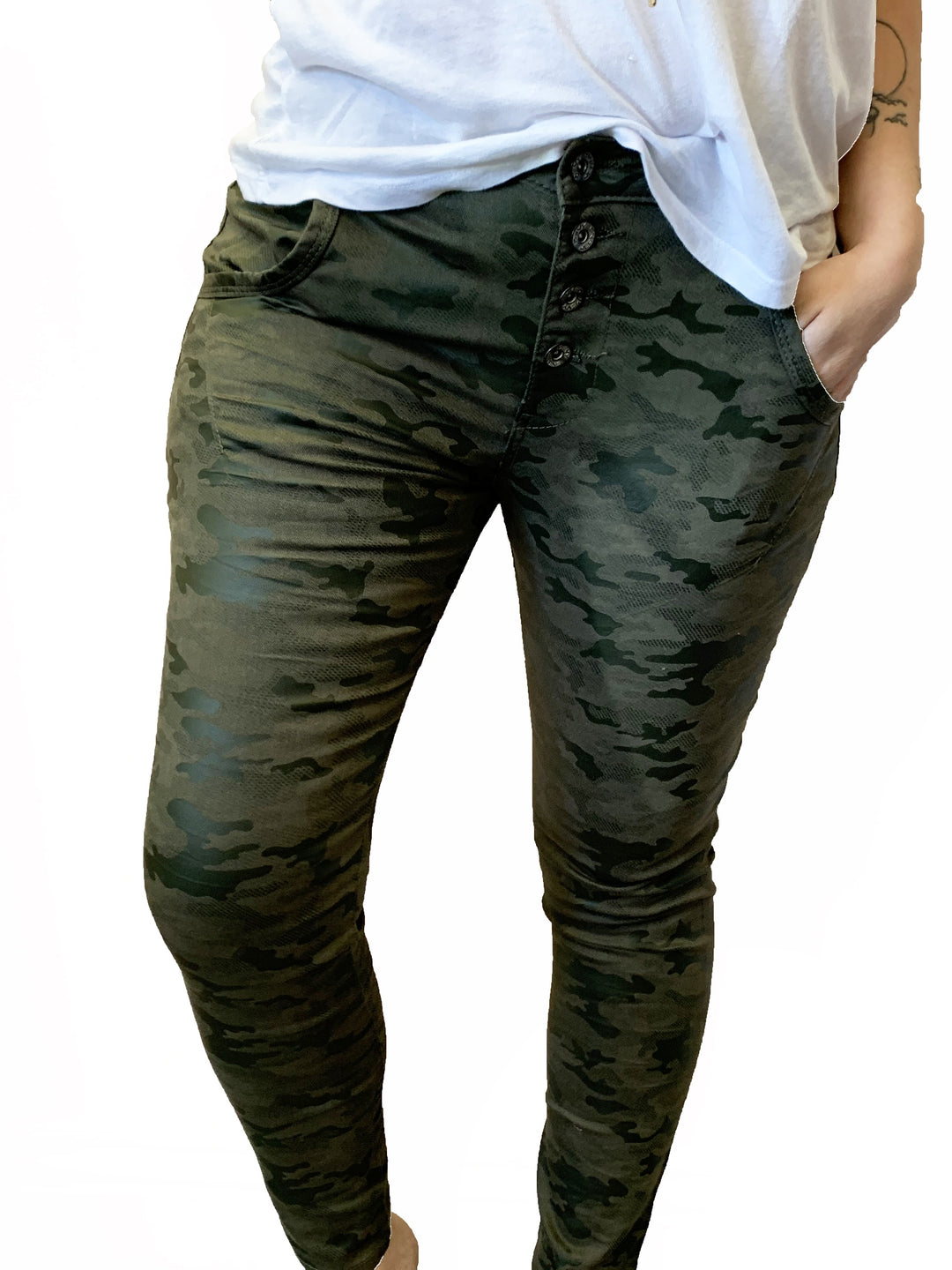 COMMANDO CAMOUFLAGE GREEN - Kingfisher Road - Online Boutique