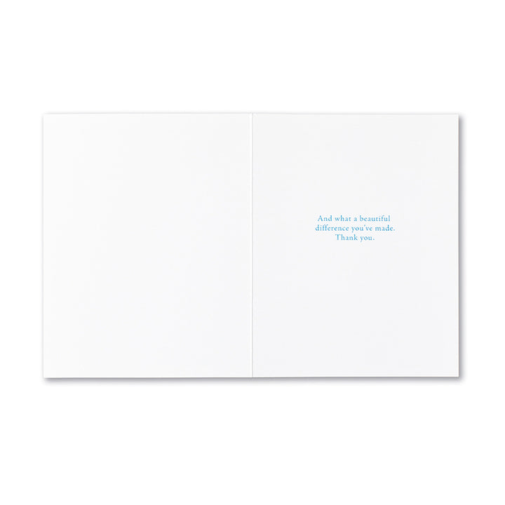 "Beauty Lives With Kindness" Thank You Card - Kingfisher Road - Online Boutique