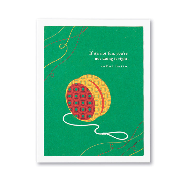 "If It's Not Fun, You're Not..." Birthday Card - Kingfisher Road - Online Boutique