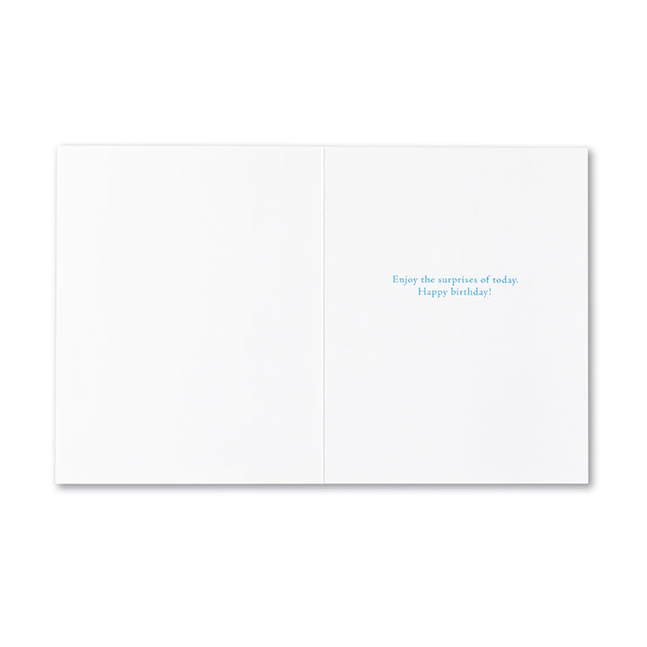 "Laughter Is A Gift To Open" Birthday Card - Kingfisher Road - Online Boutique