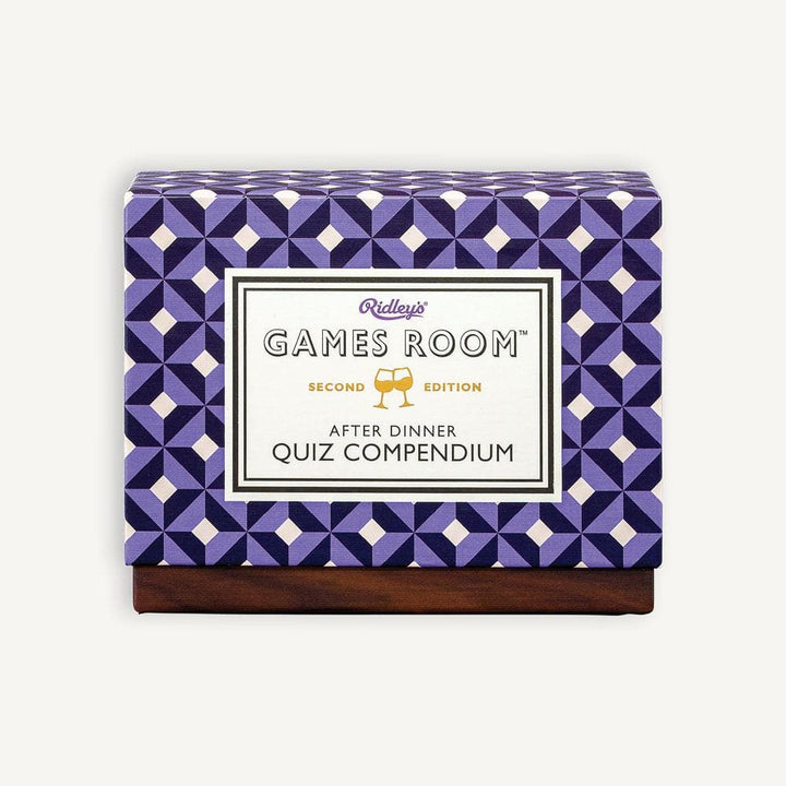 AFTER DINNER COMP QUIZ - Kingfisher Road - Online Boutique