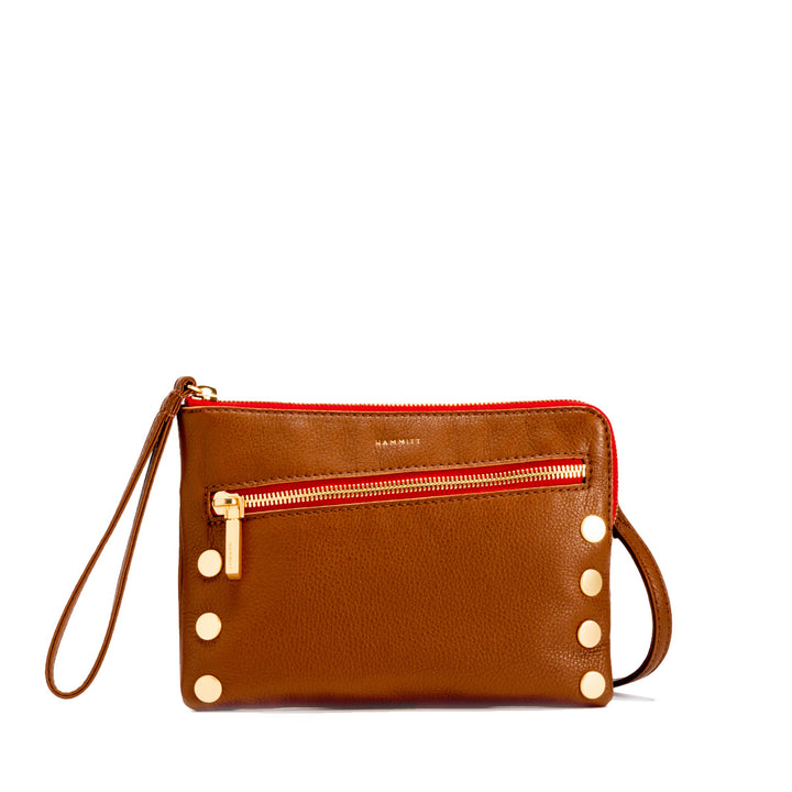 NASH SMALL - MAHOGANY PEBBLE/GOLD - Kingfisher Road - Online Boutique