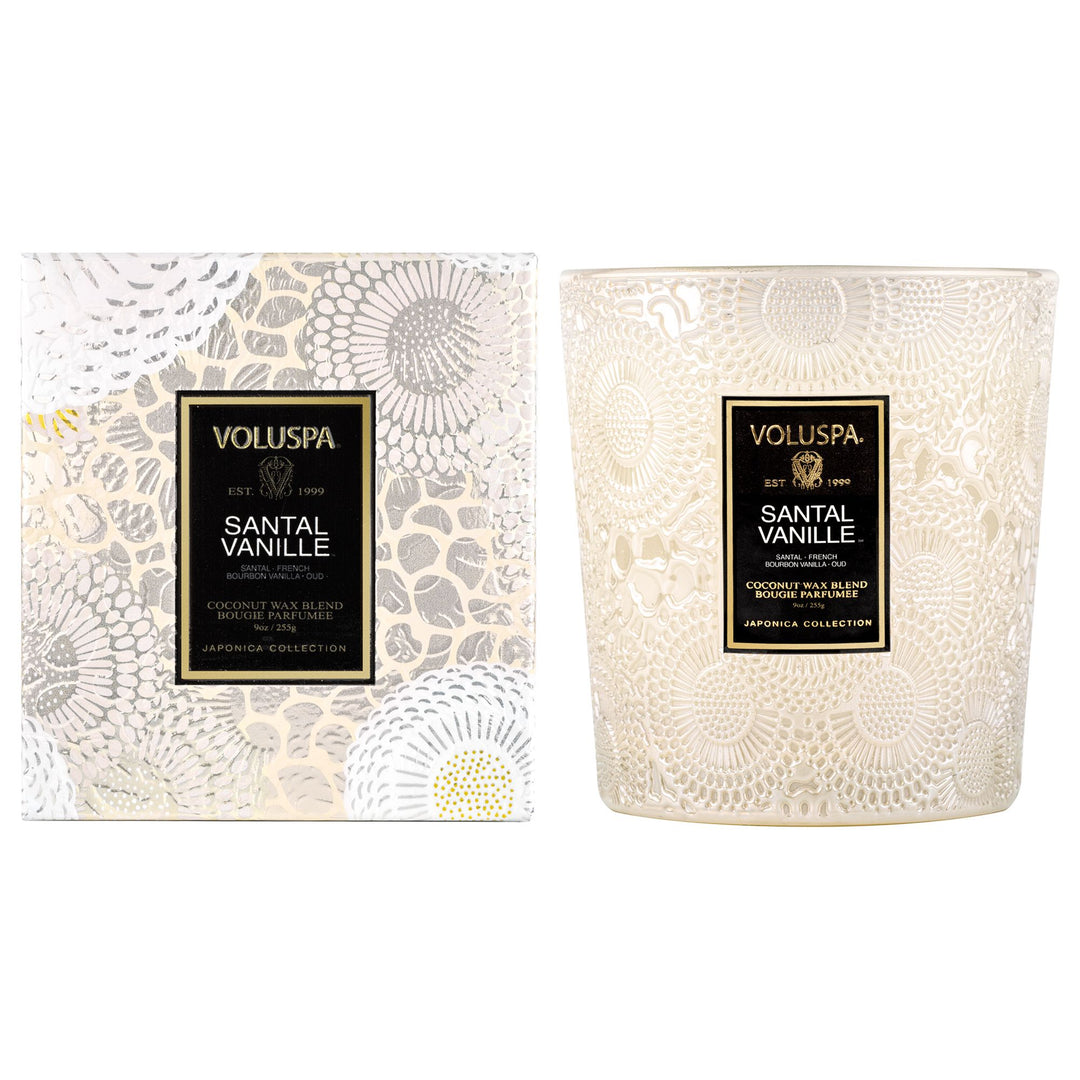 SANTAL VANILLE CLASSIC CANDLE - Kingfisher Road - Online Boutique
