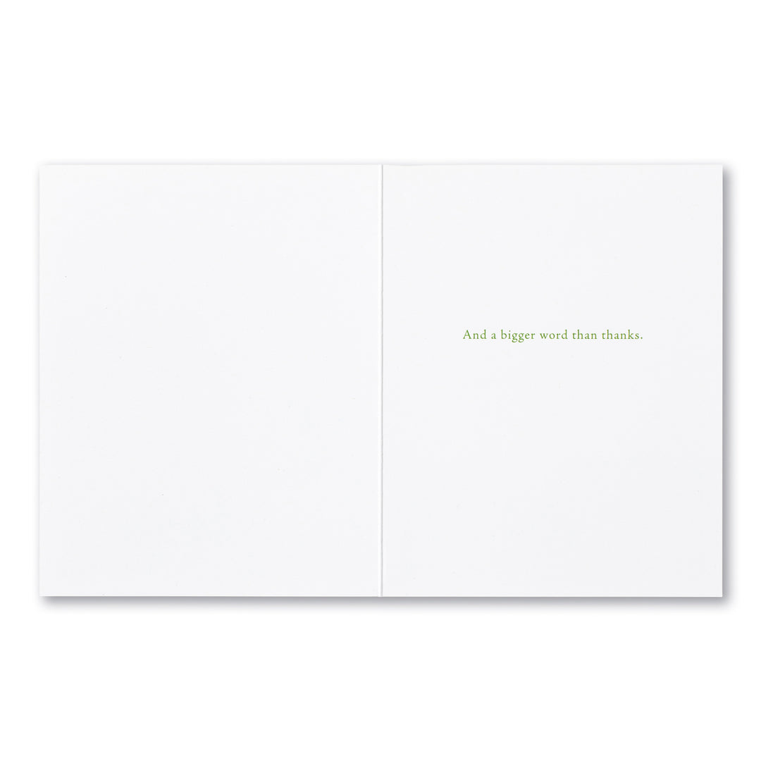 "Brighter Word Than Bright" Thank You Card - Kingfisher Road - Online Boutique