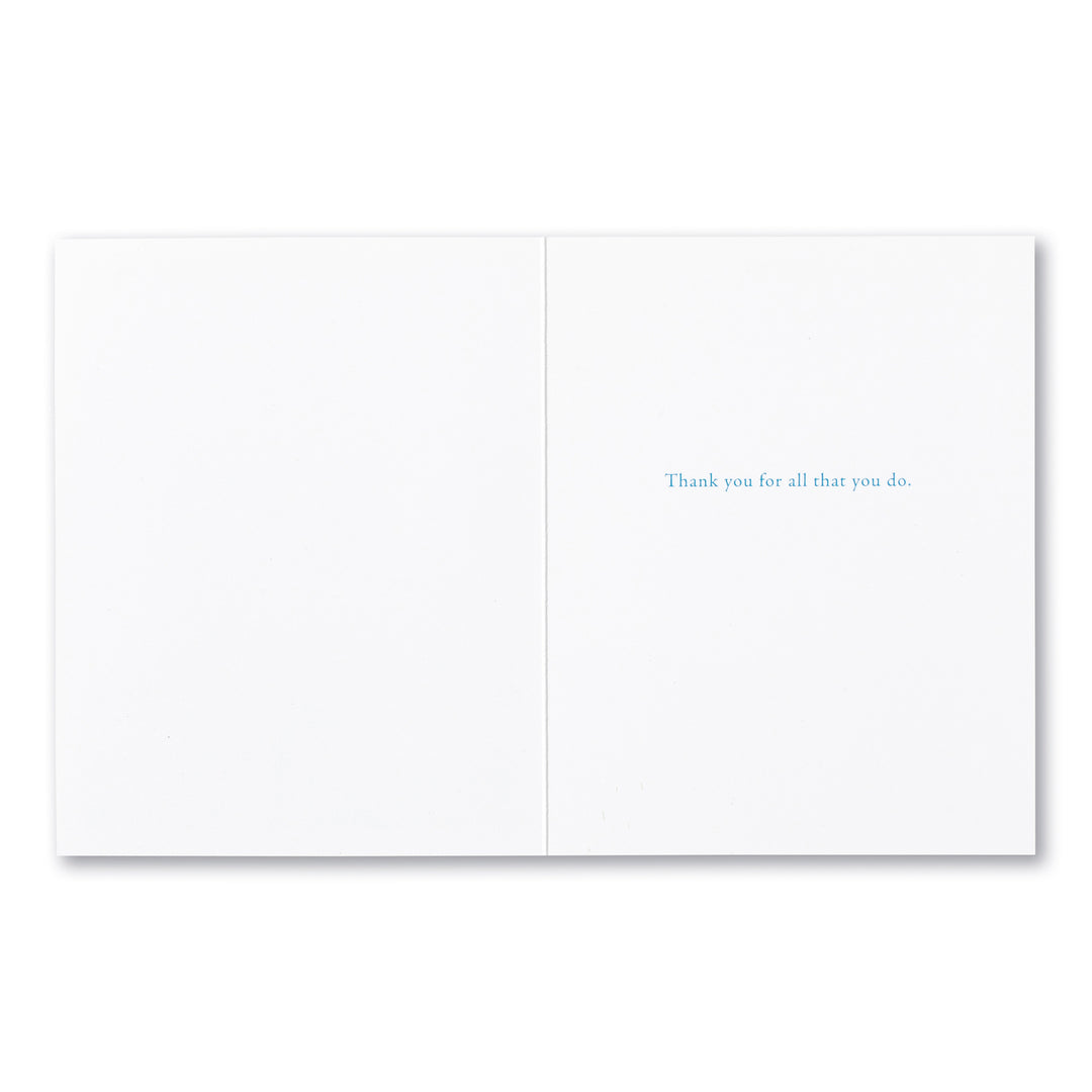 "What A Difference" Thank You Card - Kingfisher Road - Online Boutique