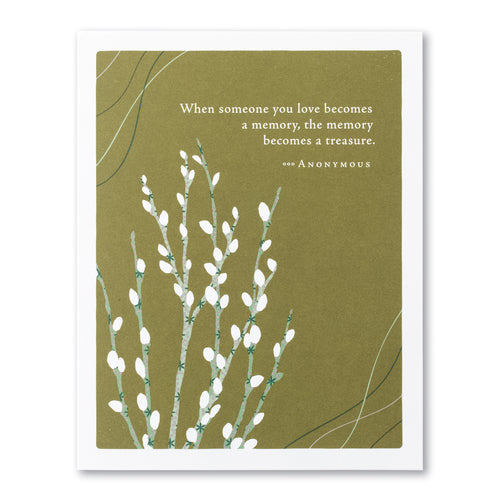 "When Someone You Love..." Sympathy Card - Kingfisher Road - Online Boutique