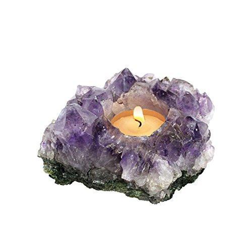 GEODE CLUSTER CANDLE HOLDER - Kingfisher Road - Online Boutique