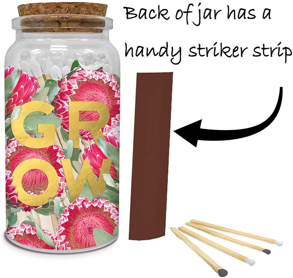 GROW-SAFETY MATCHES JAR - Kingfisher Road - Online Boutique