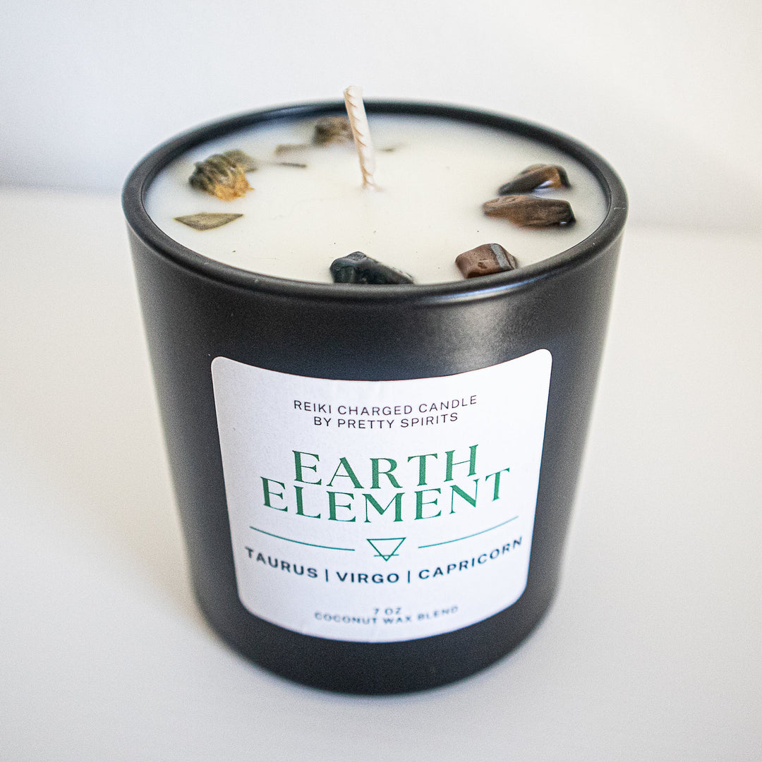 EARTH ELEMENT CANDLE - 7oz - Kingfisher Road - Online Boutique