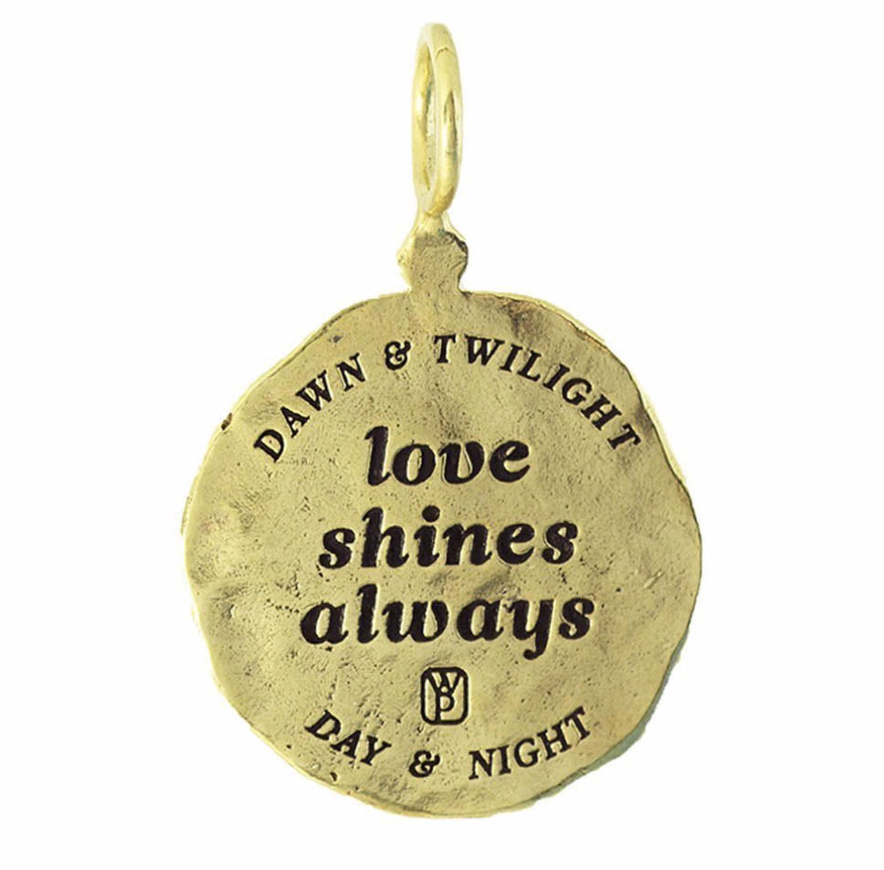 LOVE SHINES ALWAYS PENDANT - Kingfisher Road - Online Boutique